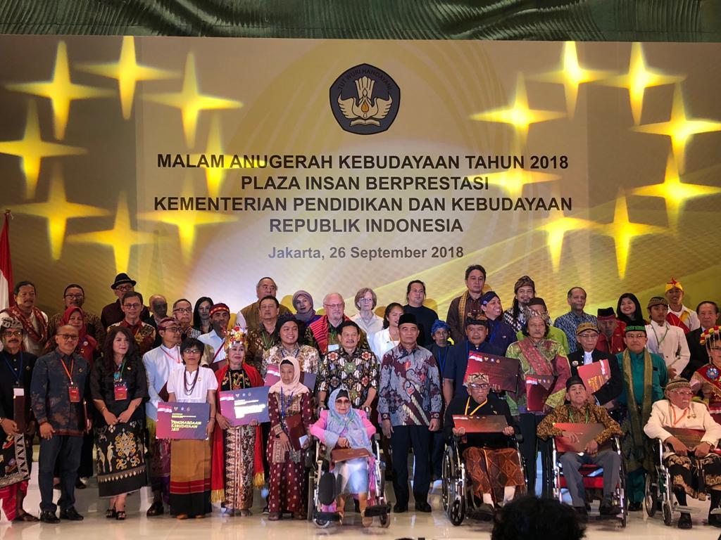 Penghargaan Kementrian Kebudayaan Indonesia kepada Komunitas Sant'Egidio atas kerja mempromosikan dialog antar agama dan perdamaian